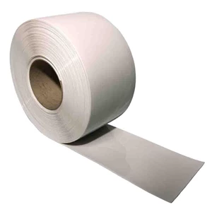 Tirai  PVC Plastik Putih Solid