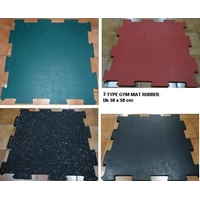 Rubber GYM Mat Rubber or carpet (085782614337)