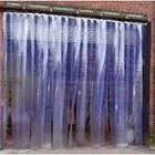 PVC Curtain (Blinds Pvc) Blue Clear (085782614337) 1