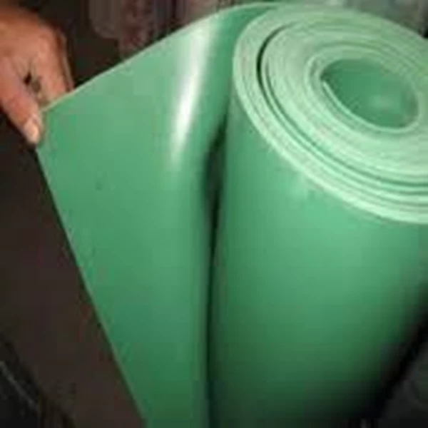Green rubber 3mm x 1m x 20m